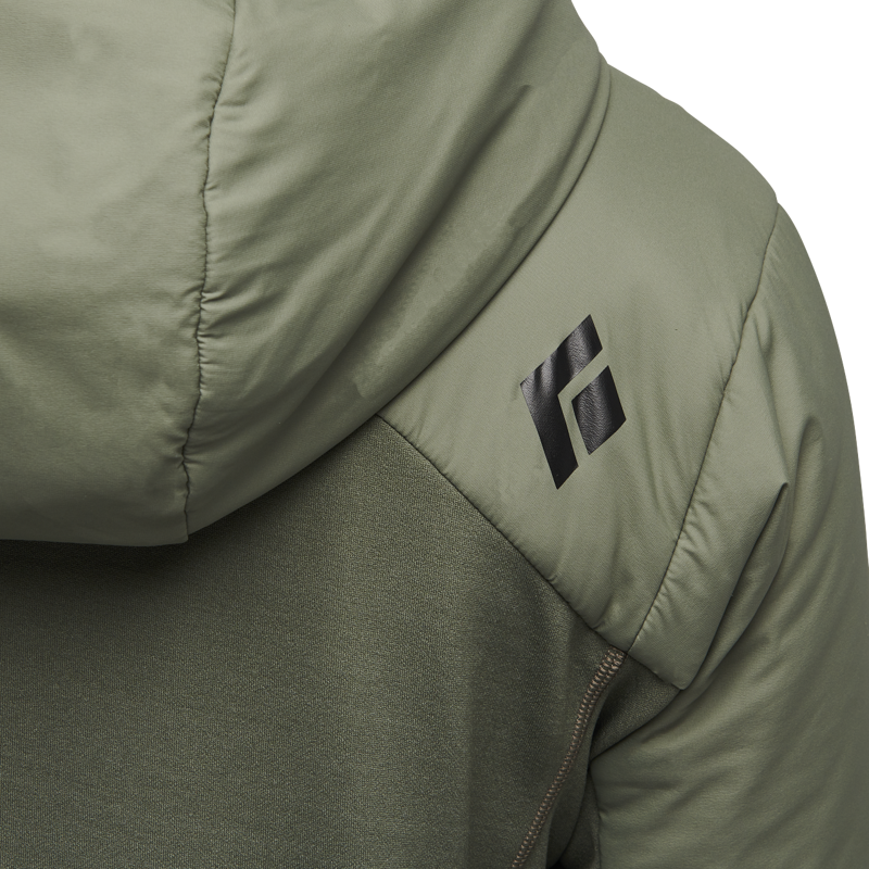 Black Diamond Men's First Light Hybrid Hoodie Tundra-4